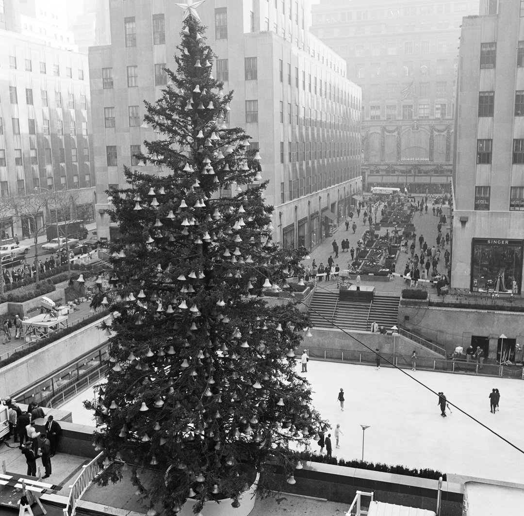O Canada! Fifty years ago Rockefeller Center hosts a foreign Christmas tree - The Bowery Boys ...