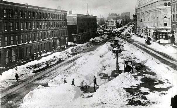 Snow shocked: The Blizzard of 1888 - The Bowery Boys: New York City History