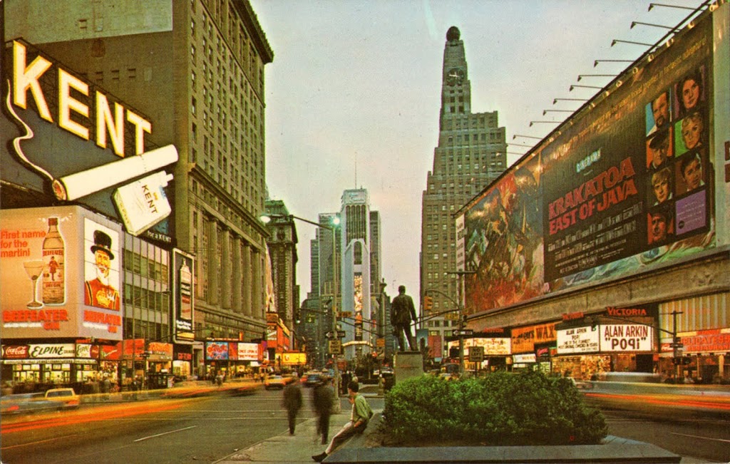 A trip to Times Square 1969