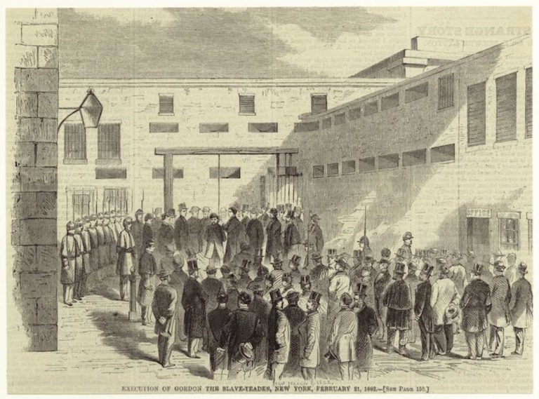 Execution in Five Points: Piracy, slave trade and the Tombs