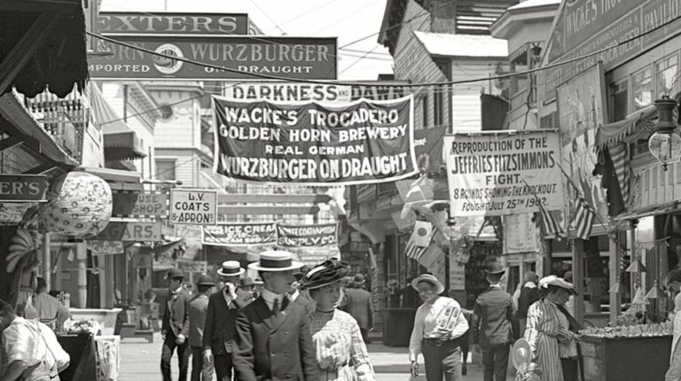 Free movies in Coney Island saloons — since the year 1912!