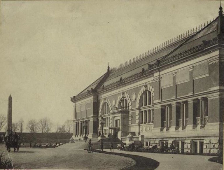 The Metropolitan Museum of Art, when it was smaller