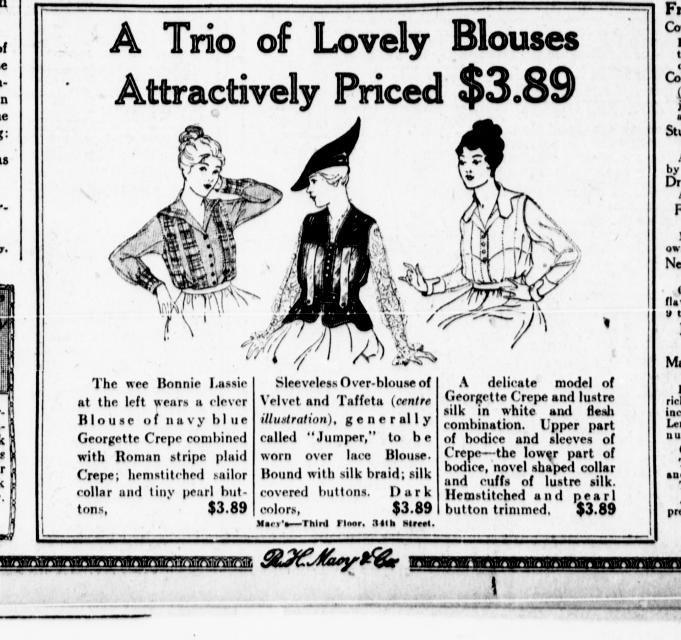 from the New York Evening World, October 21, 1915