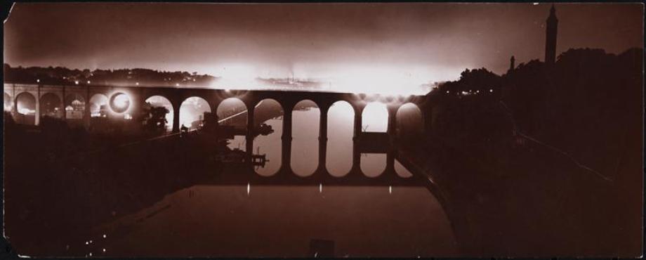 The High Bridge in 1920. Courtesy the Museum of the City of New York