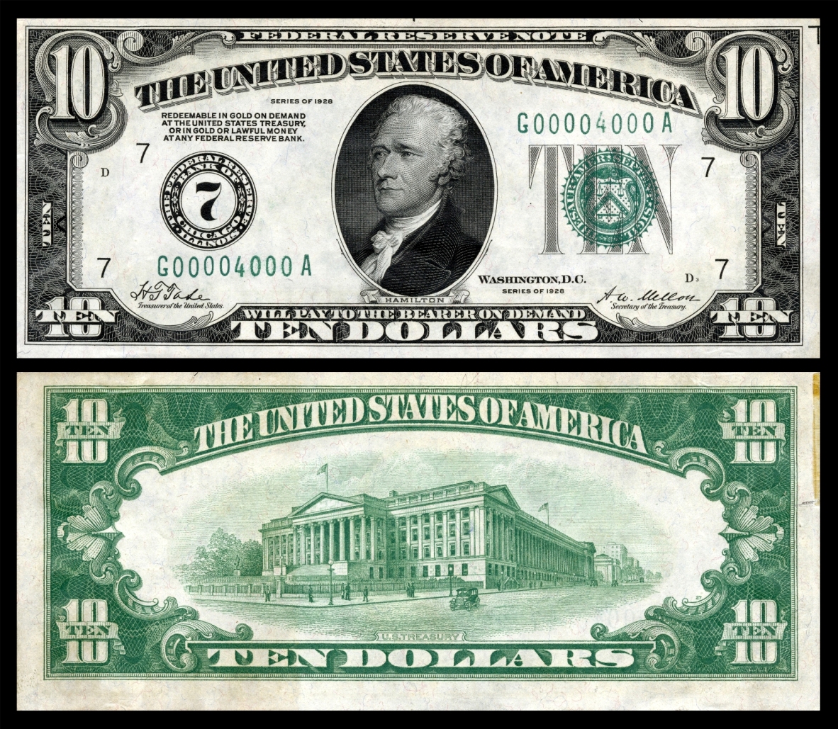 United States ten-dollar bill - Wikipedia