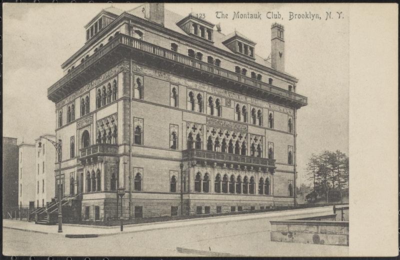 Montauk Club, 1905, Courtesy Museum of the City of New York