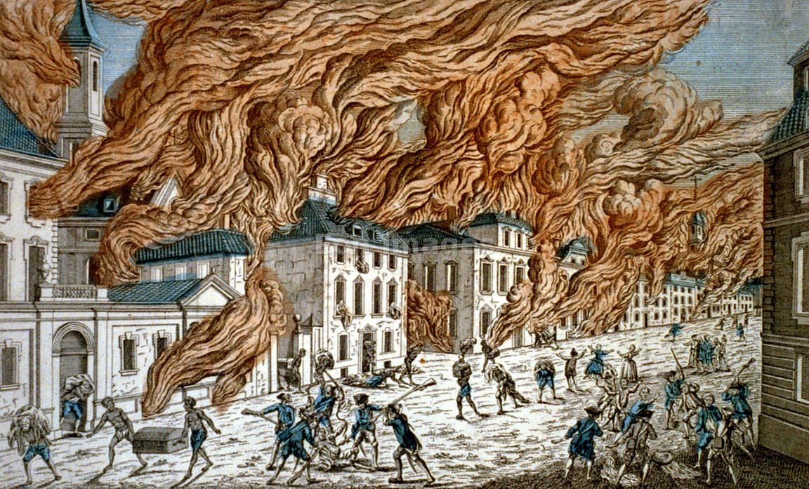 The Great New York Fire of 1776]