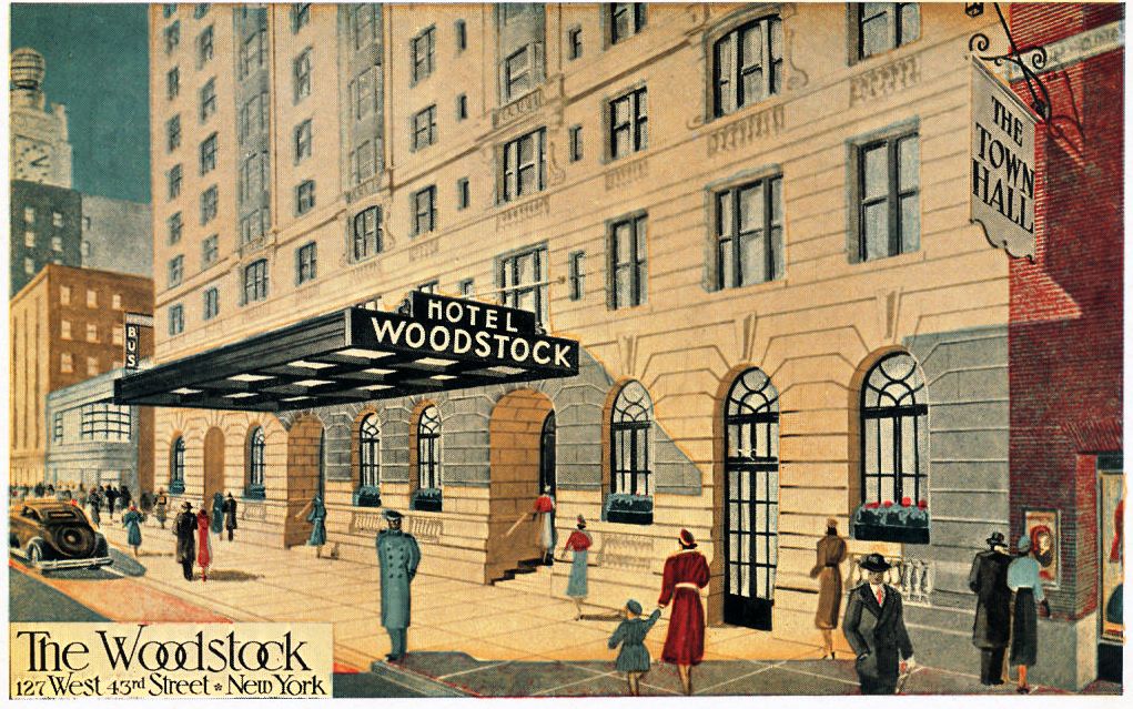 Postcard courtesy Daytonian In Manhattan