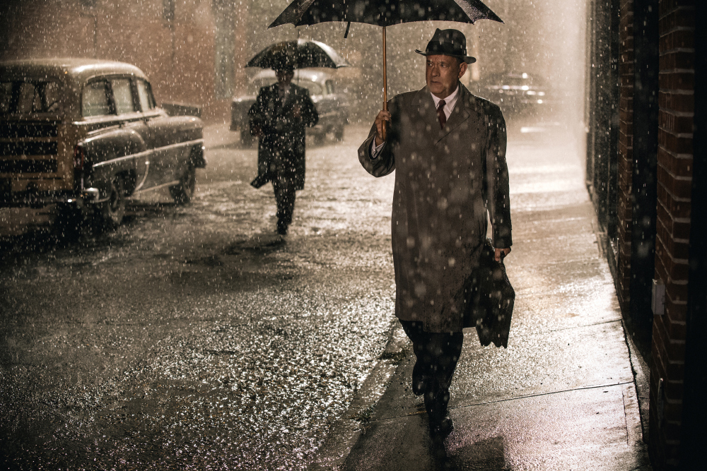 Brooklyn lawyer James Donovan (Tom Hanks) is an ordinary man placed in extraordinary circumstances in DreamWorks Pictures/Fox 2000 PIctures' dramatic thriller BRIDGE OF SPIES, directed by Steven Spielberg.
