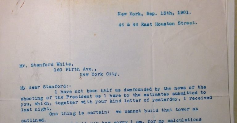 “My dear Stanford…” Letters from Tesla at the New York Public Library