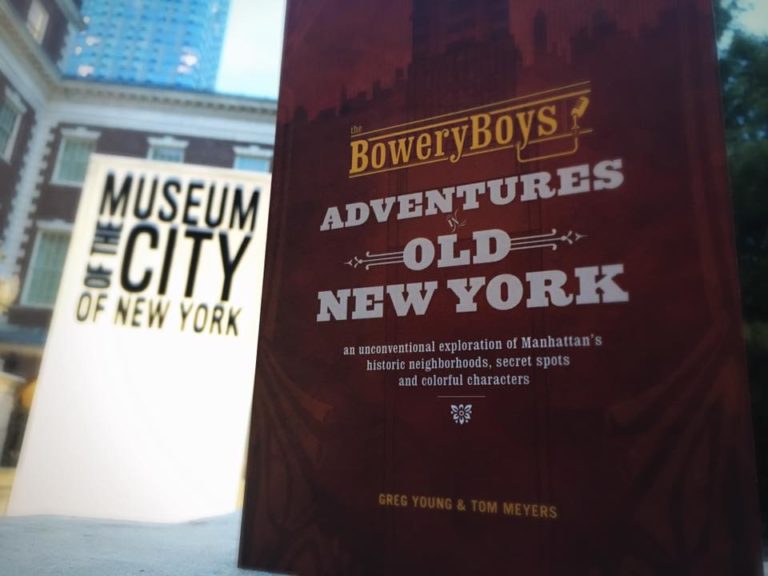 The Bowery Boys book is here at last PLUS: Info on our new live appearance