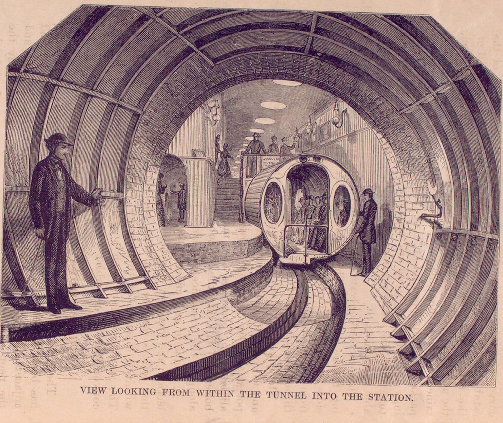 The First Subway Alfred Ely Beach's Marvelous Pneumatic Transit The