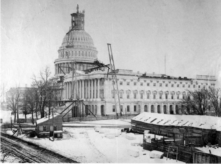 The United States Capitol Dome was built in the Bronx