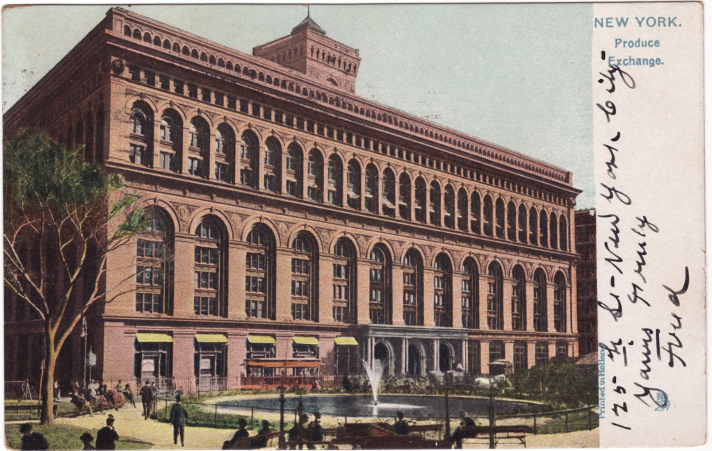 produceexchangehres The Bowery Boys New York City History