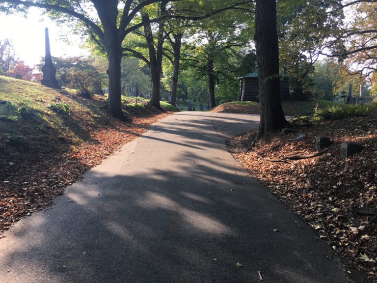 Fall Foliage Alert! Talk a lovely walk through Green-Wood Cemetery