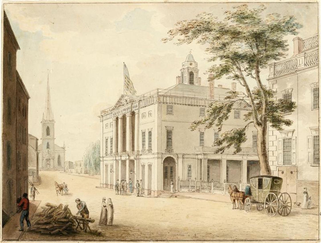 New York: The first federal capital and birthplace of the Bill of Rights -  The Bowery Boys: New York City History
