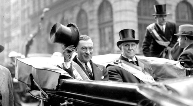 Vintage Photos 1932 Photo New York Mayor James Walker Jimmy Suit Desk Office Politics