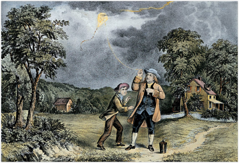 Lightning Strikes: The Philadelphia Experiment of Benjamin Franklin