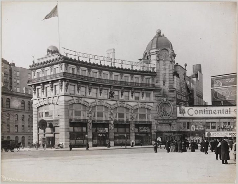 Pabst Blue Ribbon architecture from Old New York