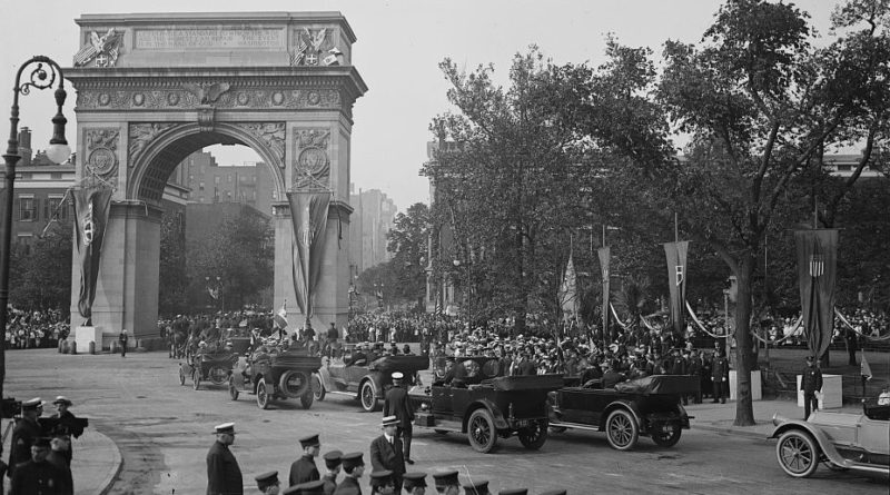 The Italian Mission in Washington Square, 1915