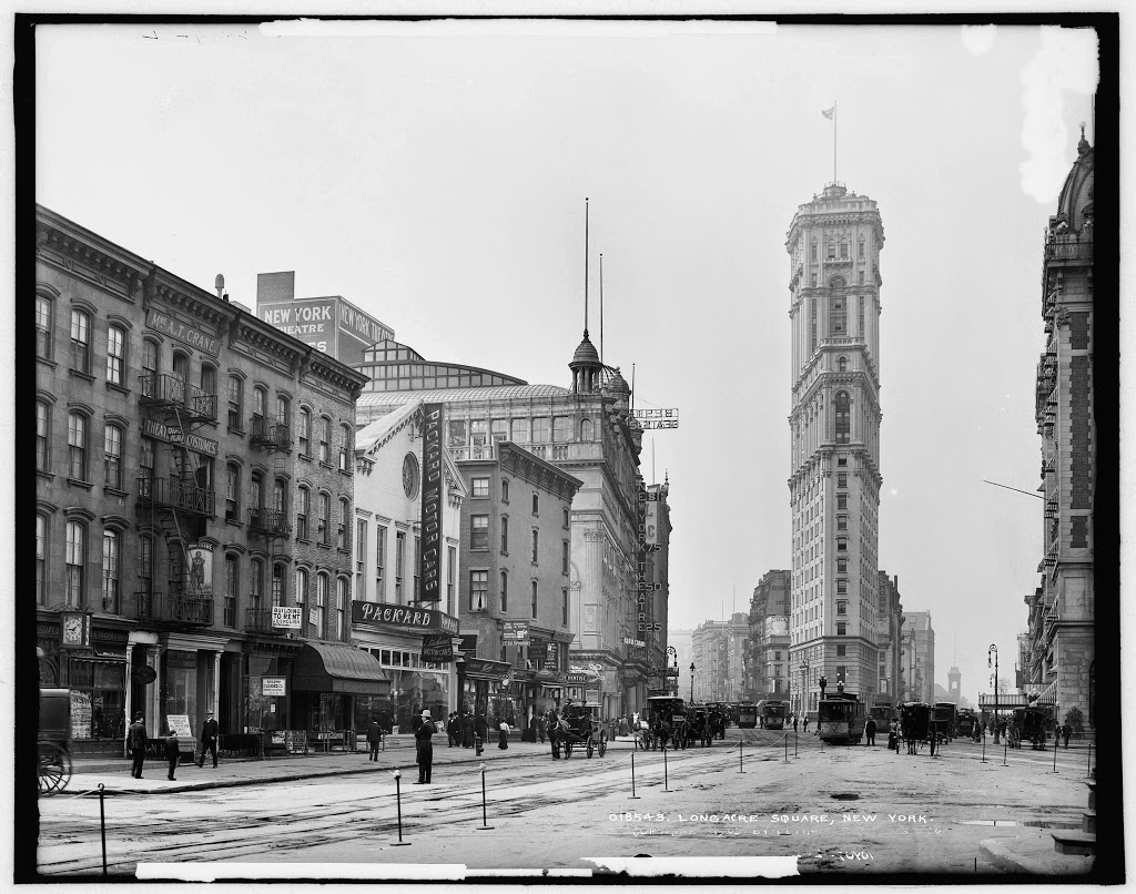 archive photo of Times Square