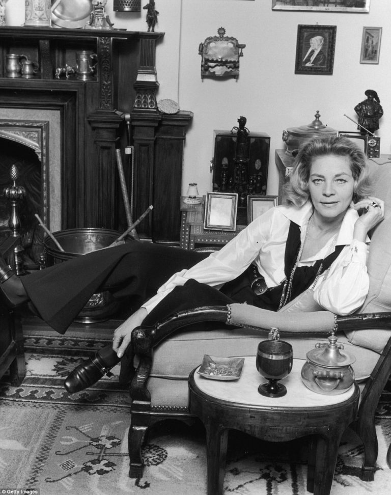 At Home with Lauren Bacall Living at the Dakota Apartments The