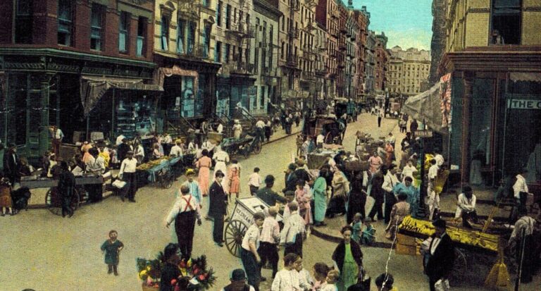 The Pushcarts of the Lower East Side