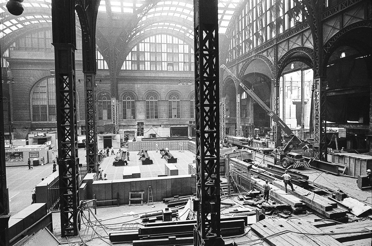 Penn Station, During The Demolition The Bowery Boys New York City