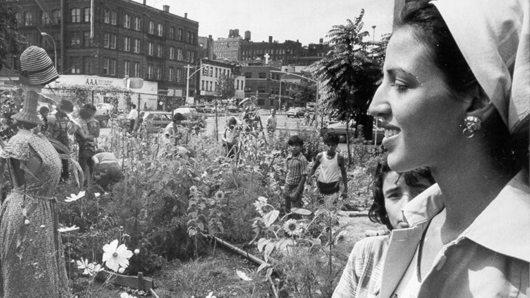 Liz Christy and the Community Gardens of the East Village