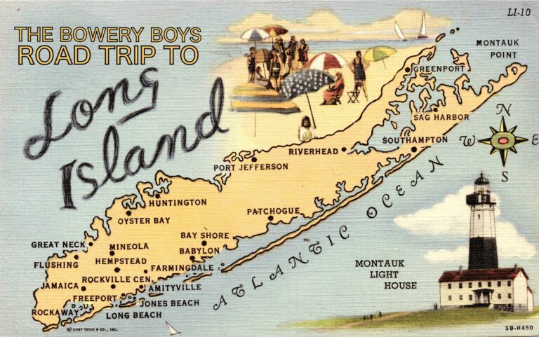 Road Trip to Long Island: A new Bowery Boys three-part podcast series