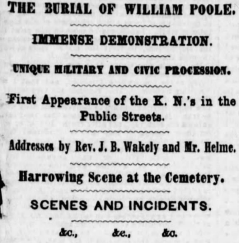 William Poole, aka Bill the Butcher, was born 200 years ago The Bowery Boys New York City History