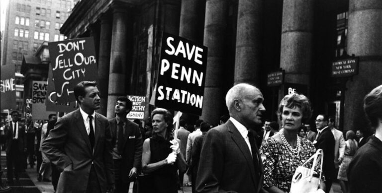 History repeats itself? Protesting demolition at Penn Station