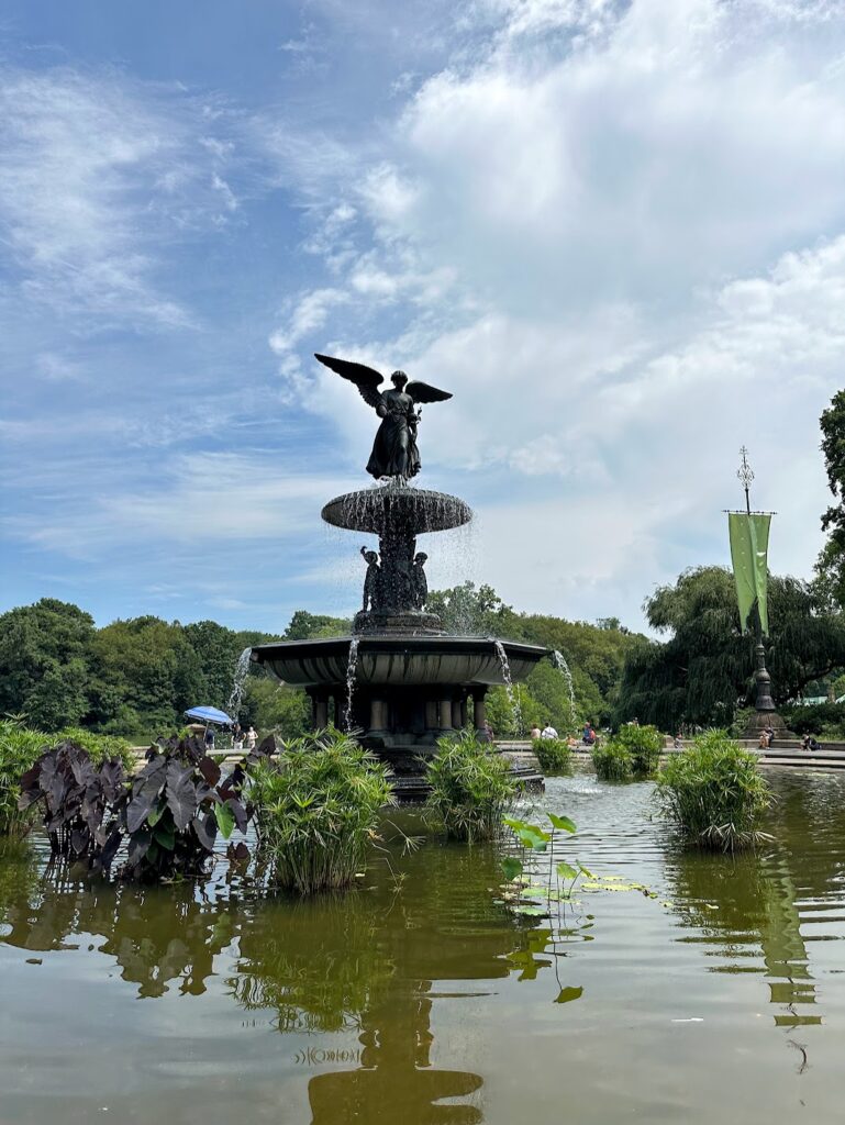 Bethesda Fountain, Central Park - NYPL Digital Collections
