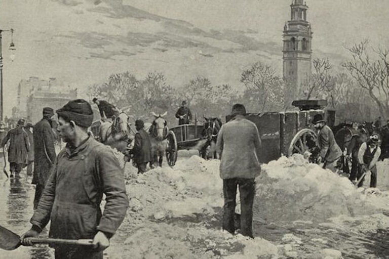 Madison Square Snow Show: The first-ever film of a New York City blizzard