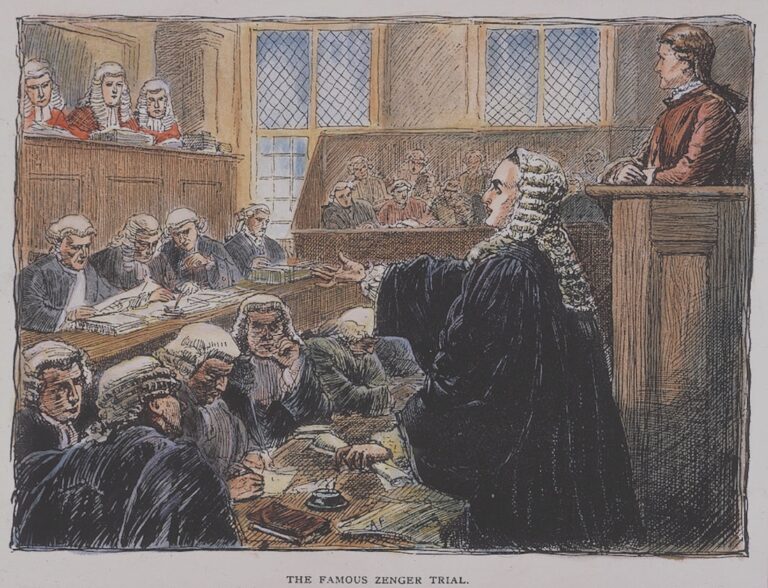 The Trial of John Peter Zenger: New York and the Birth of the Freedom of the Press