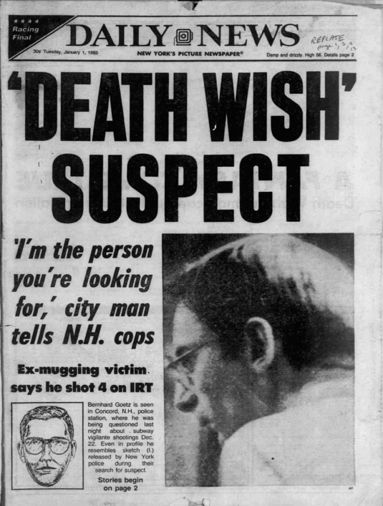 Keith Taillon NYC 1984: Remembering the Case of the 'Subway Vigilante' - The Bowery ...